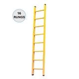 EVERLAST 16" FULL FIBREGLASS SINGLE LADDER (150kg) (SIRIM)