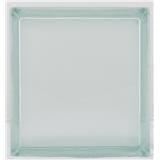 CHANG KAEW CLEAR GLASS BLOCK SIZE 19X19X8CM TANGERINE