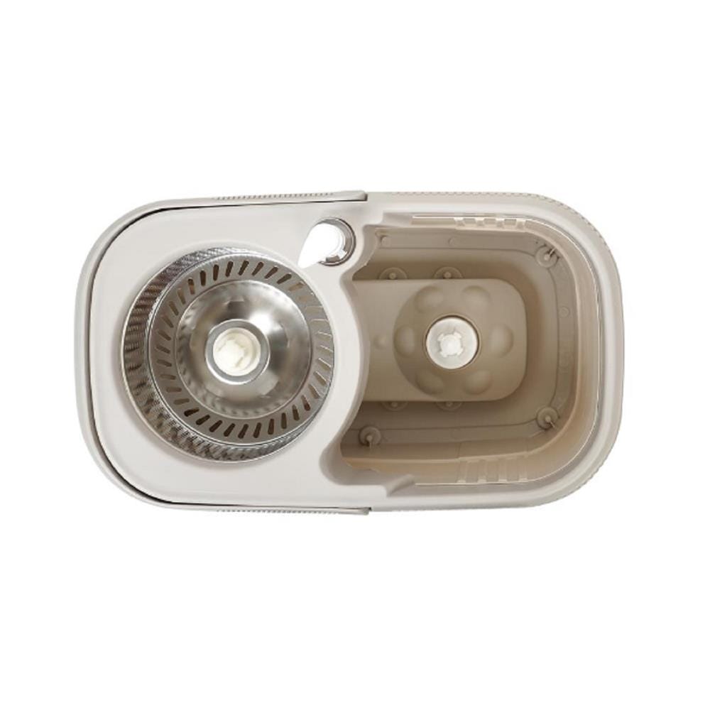 SPIN MOP AND BUCKET WITH PEDAL 10L ACCO META BEIGE