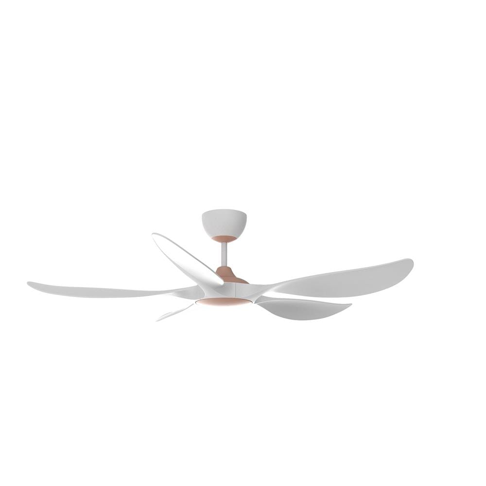 RUBINE CEILING FAN AEROX 5BLADE CHAMPAGNE MATTE WHITE 56INCH