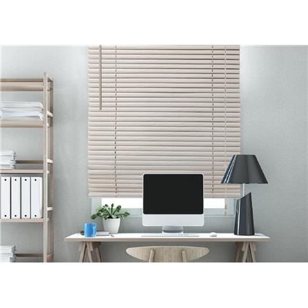 HLS VENETIAN BLIND PVC WOOD 70X160CM CREAM