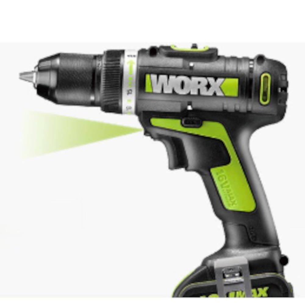 WORX WU-171 10MM DRILL DRIVER 16V MAX LI-ION