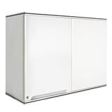 KING CORNER HANG CABINET CURVE WHITE 90X34.5X68CM