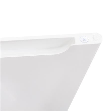 KING ROCKA PLATINUM SINGLE CABINET CURVE WHITE 45(L)X58(W)X78(H)CM