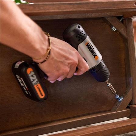 WORX CORDLESS DRILL WX104.2 10MM 12V BLACK