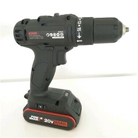 KRESS HAND DRILL DRIVER CORDLESS KU210 20V BLACK