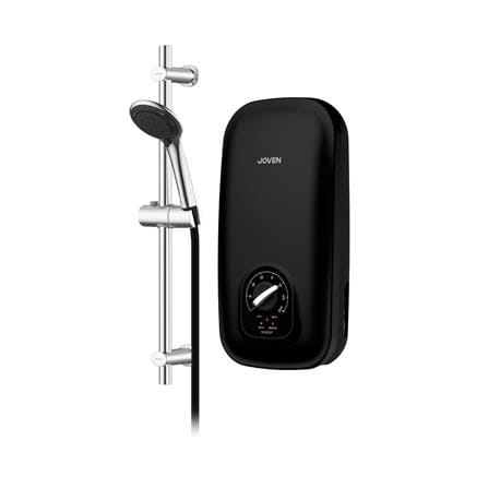 JOVEN SHOWER HEATER DC PUMP WITH HAND SHOWER SD80iP BLACK
