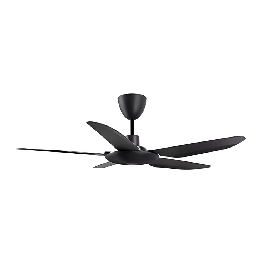 DEKA CEILING FAN FOSCARINI ECO 5 BLADE 46INCH BLACK