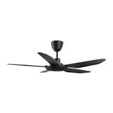 DEKA CEILING FAN FOSCARINI ECO 5 BLADE 46INCH BLACK