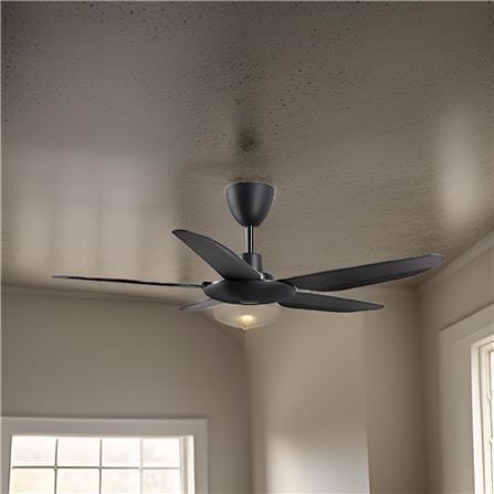 DEKA CEILING FAN FOSCARINI ECO 5 BLADE 46INCH BLACK