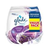 SCENTED GEL GLADE 180G TWIN PACK LAVENDER