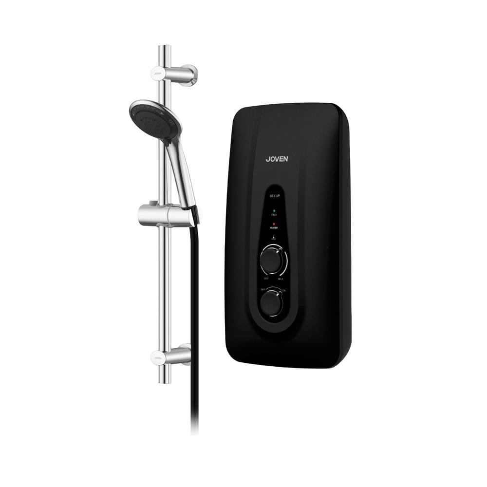 JOVEN SHOWER HEATER DC PUMP WITH HAND SHOWER SB11iP BLACK