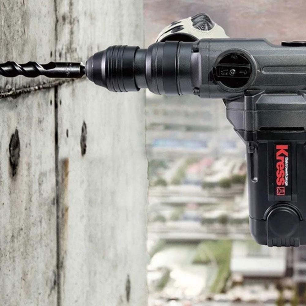 KRESS ROTARY HAMMER BRUSHLESS 2F KU332P 26MM 1100W BLACK