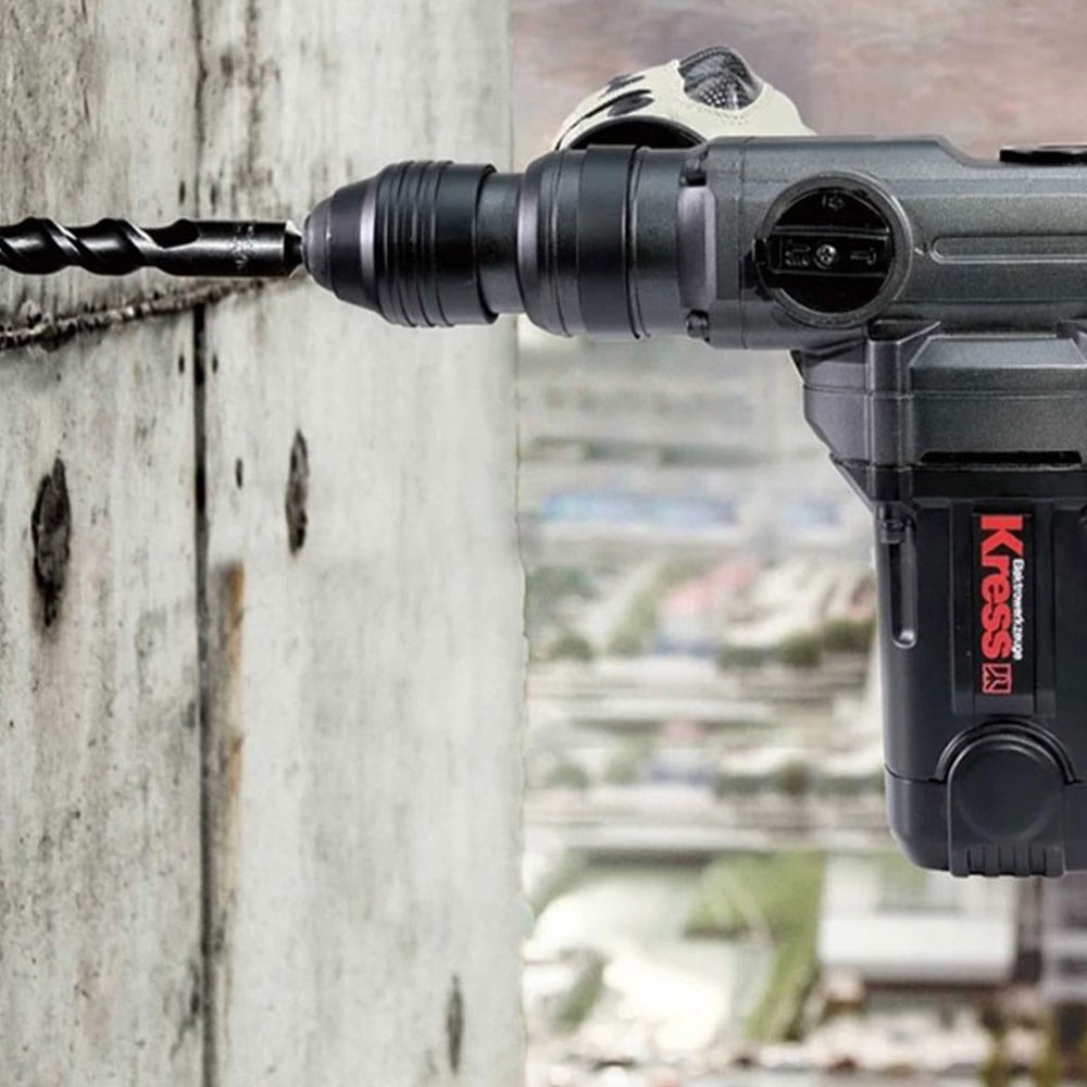 KRESS ROTARY HAMMER BRUSHLESS 2F KU332P 26MM 1100W BLACK
