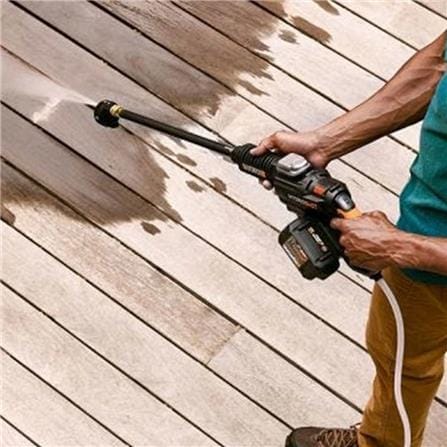 WORX HIGH PORTABLE PRESSURE CLEANER CORDLESS HYDROSHOT WG630W 20V BLACK
