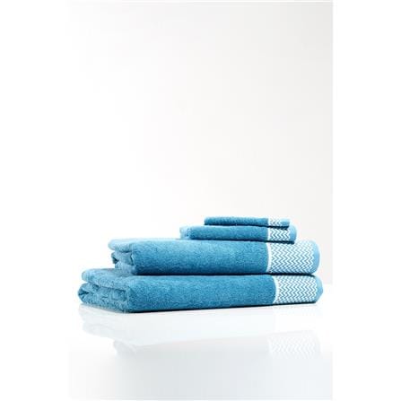 NH USA COTTON JACQUARD HAND TOWEL 30X80CM BLUE