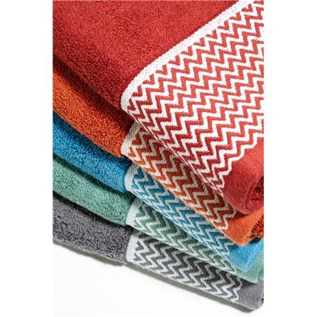 NH USA COTTON JACQUARD HAND TOWEL 30X80CM BLUE
