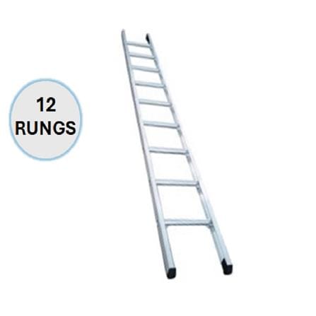 EVERLAST HEAVY DUTY SINGLE POLE LADDER 12" RUNGS (150kg) (SIRIM)