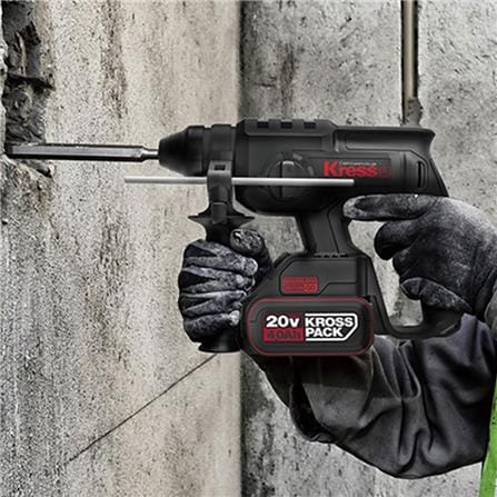 KRESS ROTARY HAMMER BRUSHLESS KU390 20V BLACK