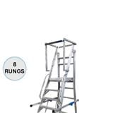 EVERLAST WAREHOUSE STEP LADDER 8" RUNGS (150KG) (SIRIM)