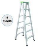 EVERLAST LIGHT DUTY DOUBLE SIDED LADDER 5" RUNGS (80KG)