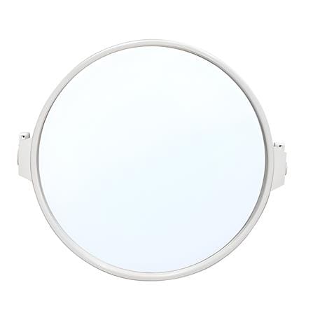BATH TIME PLASTIC ROUND MIRROR 14914 WHITE