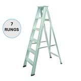 EVERLAST LIGHT DUTY SINGLE SIDED LADDER 7" RUNGS (80KG)