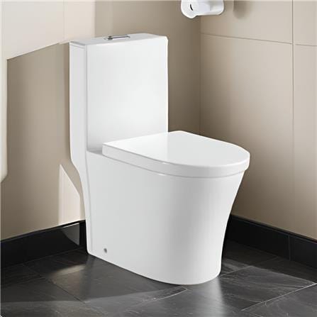 AKRON 1P WATER CLOSET TOILET WCO-764-S 6/3L WHITE