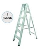 EVERLAST LIGHT DUTY SINGLE SIDED LADDER 5" RUNGS (80KG)