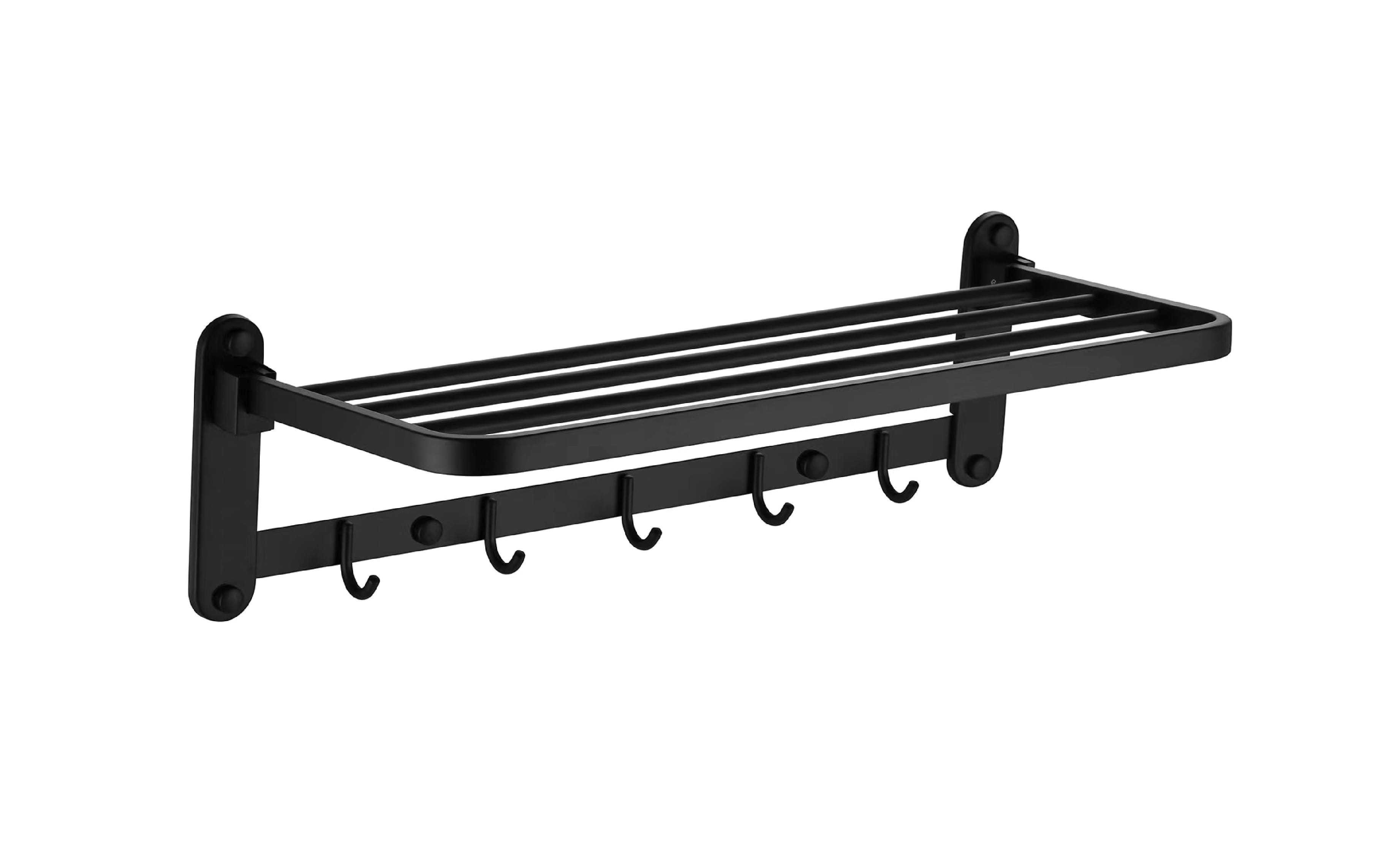 SORENTO TOWEL SHELF SRT446-BL MATTE BLACK
