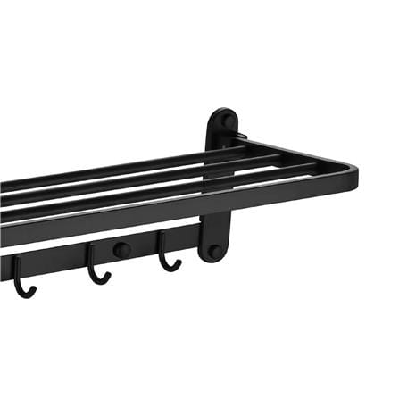 SORENTO TOWEL SHELF SRT446-BL MATTE BLACK