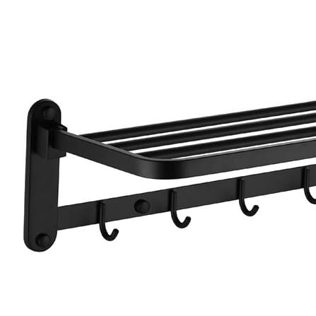 SORENTO TOWEL SHELF SRT446-BL MATTE BLACK