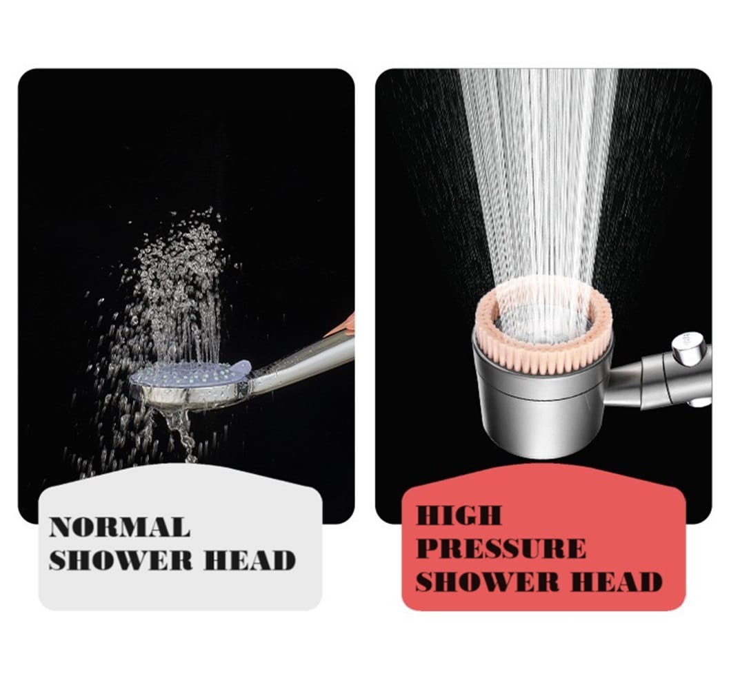COSSY+ HAND SHOWER CP-DF HIGH PRESSURE SHOWER HEAD BLACK