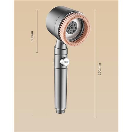COSSY+ HAND SHOWER CP-DF HIGH PRESSURE SHOWER HEAD BLACK