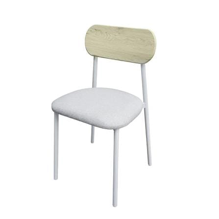 DINING SET 4-SEATER FURDINI GENTO LIGHT OAK/WHITE