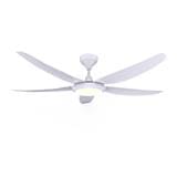 RUBINE CEILING FAN AVENS 5BLADE LED MATTE WHITE 56INCH