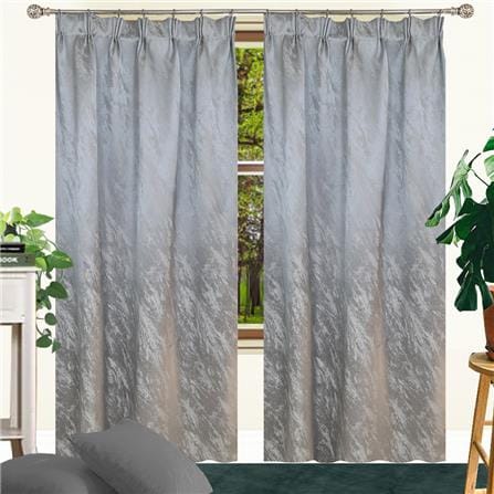 HLS CURTAIN N-HOOK ZAYN 140X220CM LIGHT GRAY