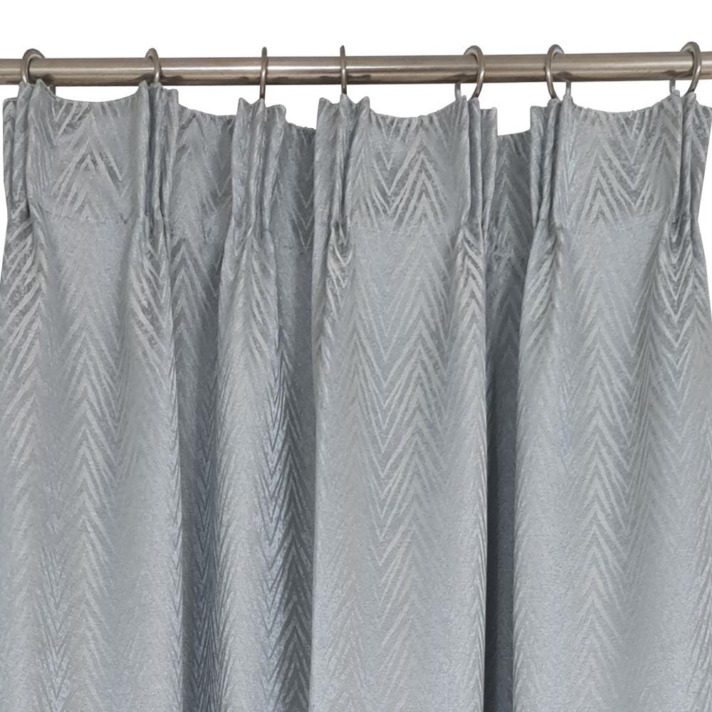HLS CURTAIN N-HOOK BELLE 140X220CM LIGHT GRAY