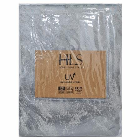 HLS CURTAIN N-HOOK ZAYN 140X250CM LIGHT GRAY