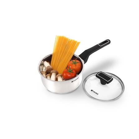 FUKURO YUGA 304 STAINLESS STEEL SAUCEPAN WITH LID 18CM