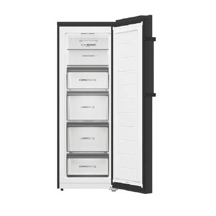 HAIER UPRIGHT FREEZER HUR-261NE 250L BLACK SLATE