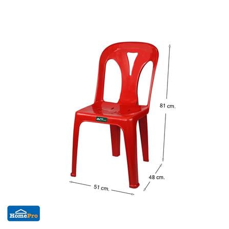 PLASTIC CHAIR ME LIVING DRAGON RED