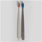 FLIPPER TWIGO TOOTHBRUSH F28805-00 PEPPER WHITE/CHARCOAL BROWN