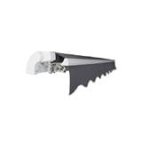 SUNSHIELD RETRACTABLE AWNING 200X150 GREY