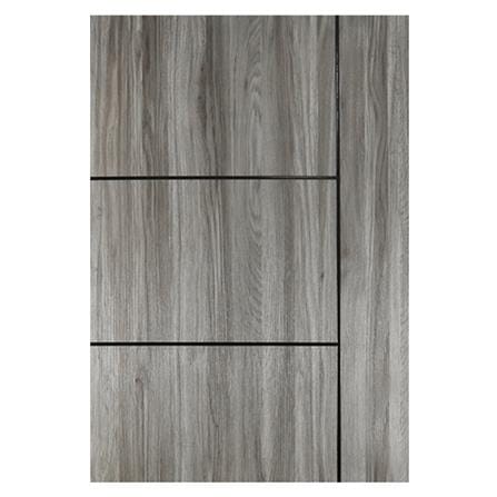 UPVC DOOR AZLE LT-06 80x200CM DARK GRAY [EXCLUSIVE FROM HOMEPRO THAILAND]
