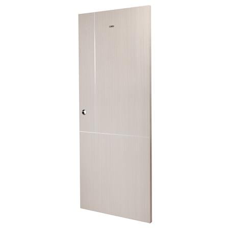 PRE-BORED UPVC INTERIOR DOOR AZLE LT-11 80X200CM ASH [EXCLUSIVE FROM HOMEPRO THAILAND]
