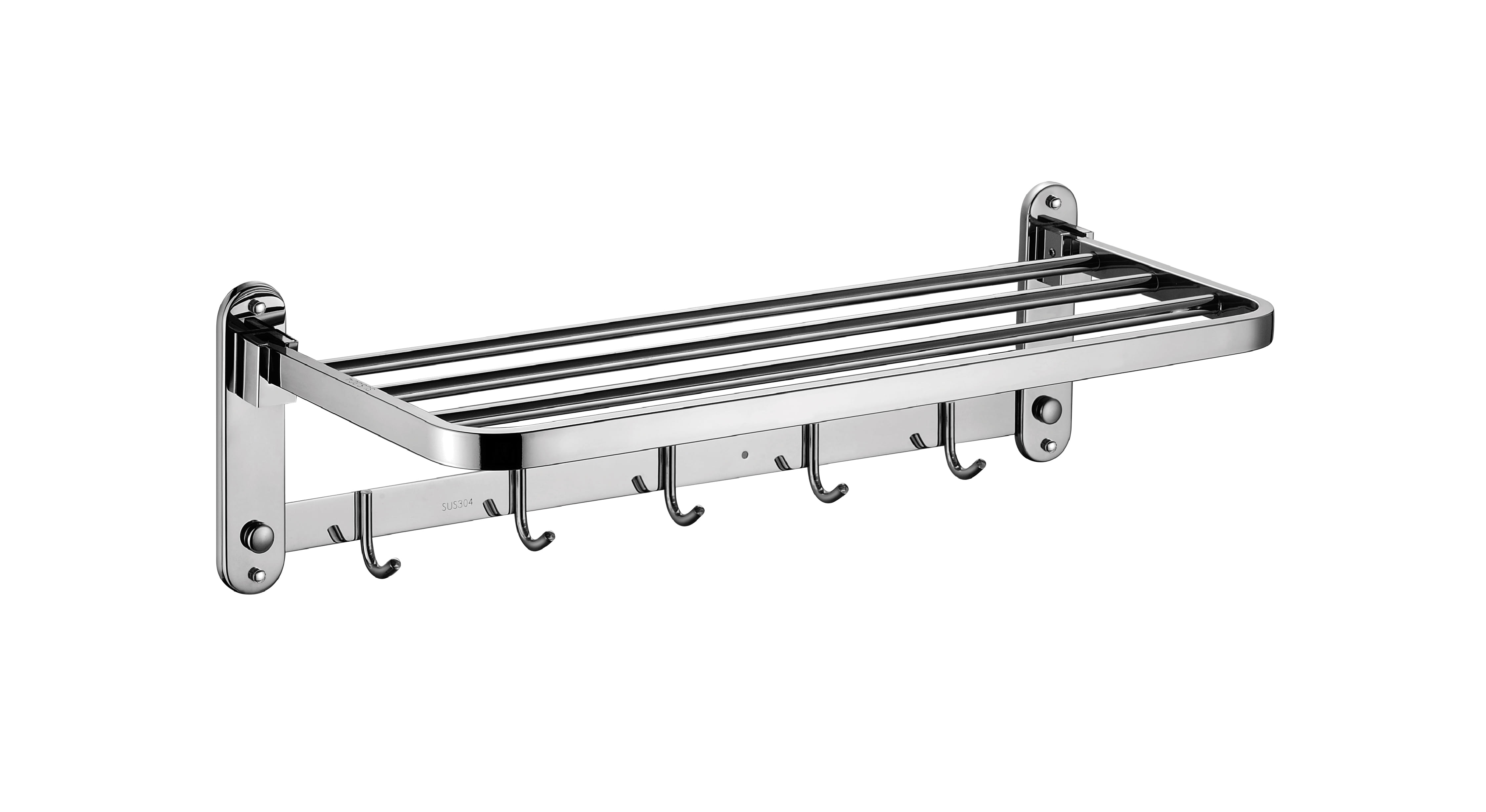SORENTO STAINLESS STEEL 2-TIER TOWEL SHELF SRT345-HP (II)