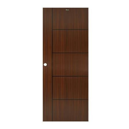 UPVC DOOR AZLE LT-06 80x200CM BROWNIE OAK [EXCLUSIVE FROM HOMEPRO THAILAND]