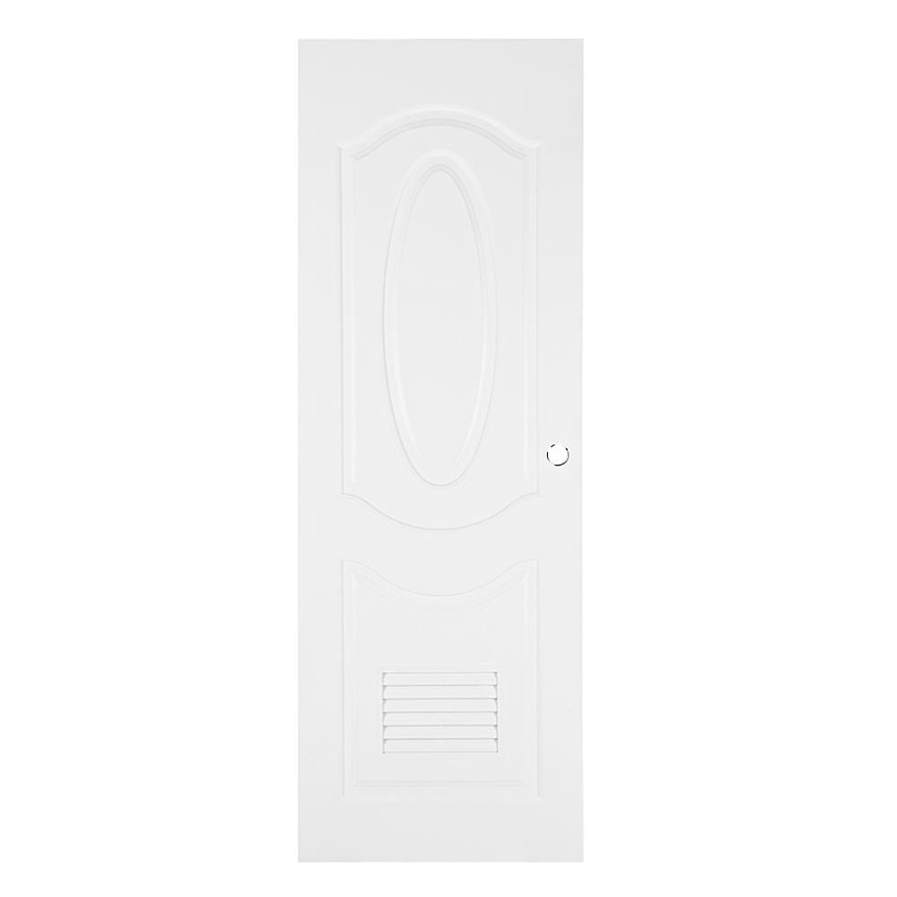 PRE-BORED UPVC BATHROOM DOOR AZLE PZ2 70X200CM WHITE [EXCLUSIVE FROM HOMEPRO THAILAND]