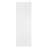 PRE-BORED UPVC BATHROOM DOOR AZLE PZ2 70X200CM WHITE [EXCLUSIVE FROM HOMEPRO THAILAND]